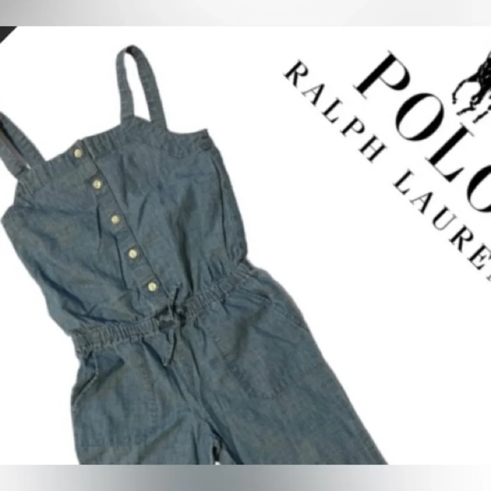 Ralph Lauren Denim Jeans Romper